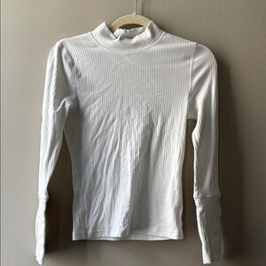 Free People - ribbed mock neck long sleeve